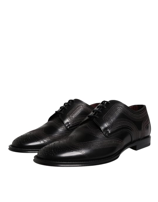 Zapatos Oxford de cuero cosidos - Image 3