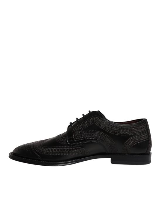 Zapatos Oxford de cuero cosidos - Image 5