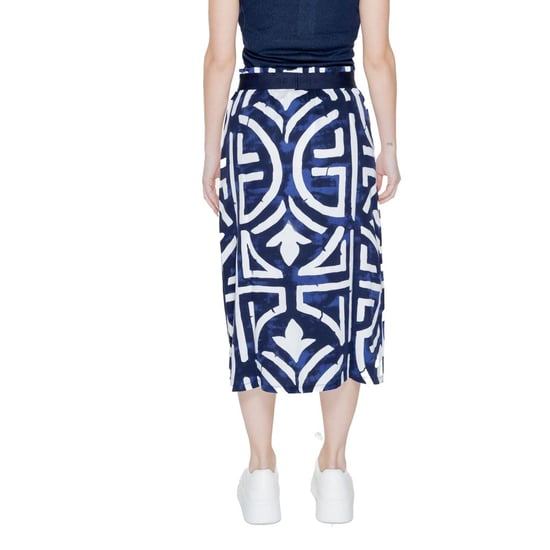 Falda Midi con Estampado Geométrico - Image 2