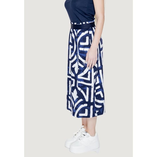 Falda Midi con Estampado Geométrico - Image 4