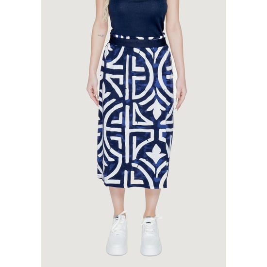 Falda Midi con Estampado Geométrico - Image 5