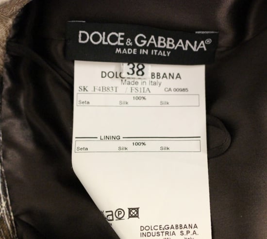 Falda midi plisada de estampado animal Dolce Gabbana - Image 6