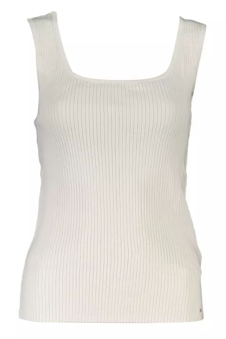 Camiseta sin mangas acanalada estilo clásico - Image 1