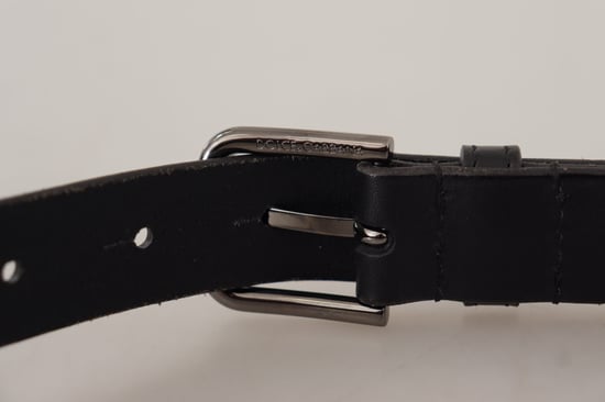 Cinturón de Cuero Hebilla de Gunmetal - Image 4