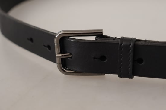 Cinturón de Cuero Hebilla de Gunmetal - Image 5