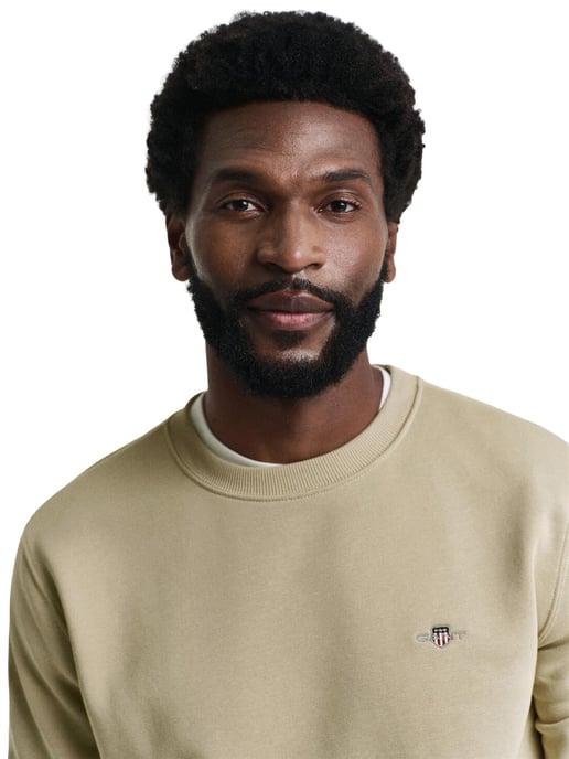 Gant | Sudadera con Cuello Redondo y Escudo para Hombre - Image 3