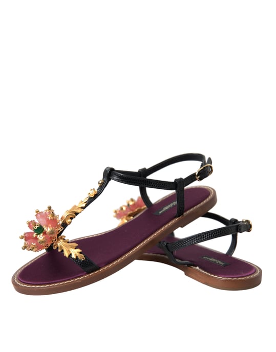 Sandalias Florales Embellecidas Modelo La10367 - Image 6
