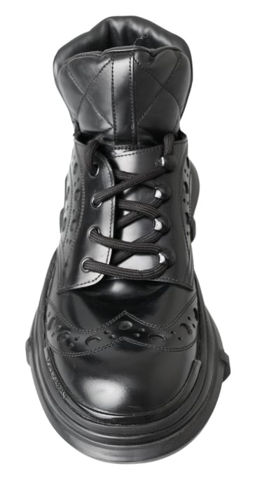 Botas de Cuero Portofino Modelo Hightop Mv5038 - Image 3