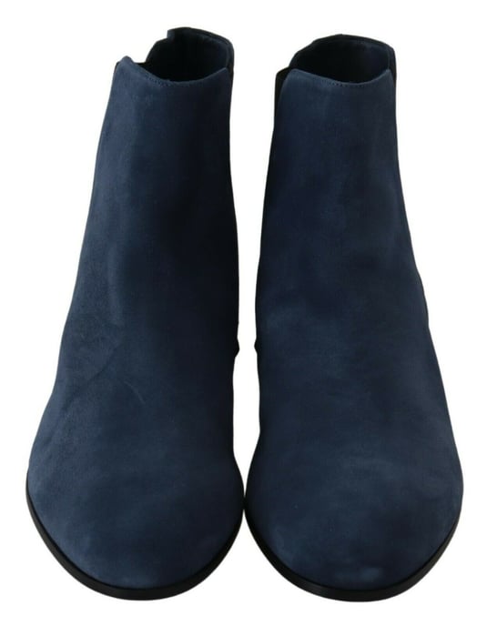 Botas de tobillo de ante con detalles de tachuelas - Image 5