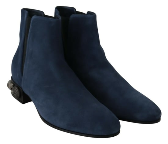 Botas de tobillo de ante con detalles de tachuelas - Image 6
