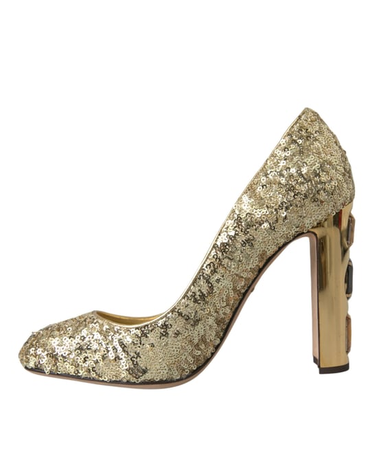 Tacones Elegantes con Lentejuelas - Image 5