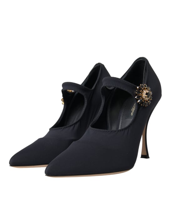 Zapatos de tacón Mary Jane Estilo Floral - Image 3