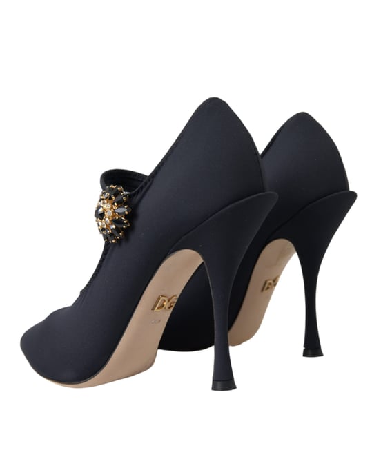 Zapatos de tacón Mary Jane Estilo Floral - Image 4