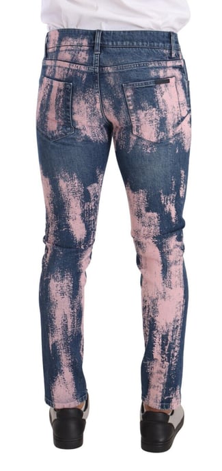 Jeans Skinny con Salpicaduras de Pintura - Image 3