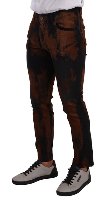 Jeans Skinny con Salpicaduras de Pintura - Image 2