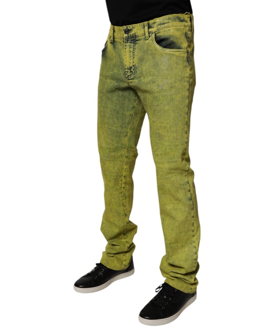 Jeans de Pierna Recta con Lavado Ácido - Image 3