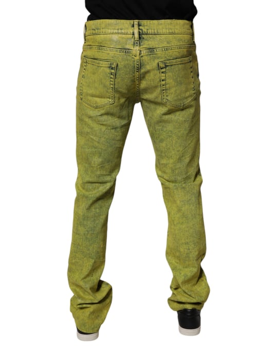Jeans de Pierna Recta con Lavado Ácido - Image 4