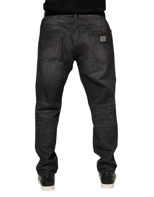 Jeans rectos descoloridos - Image 4