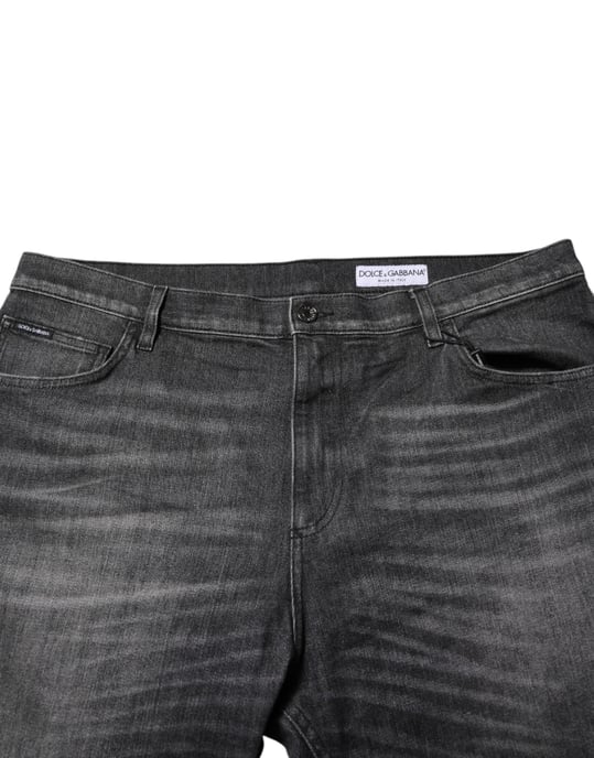 Jeans rectos descoloridos - Image 5
