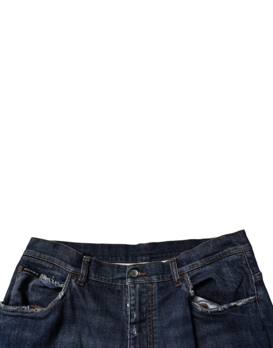 Jeans de Pierna Ancha Desgastados - Image 5