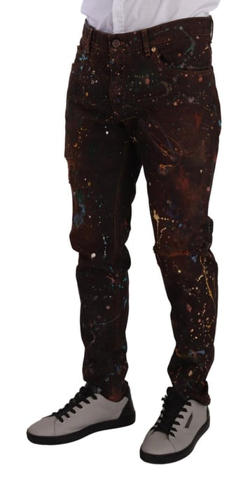 Jeans con Manchas de Pintura - Image 2
