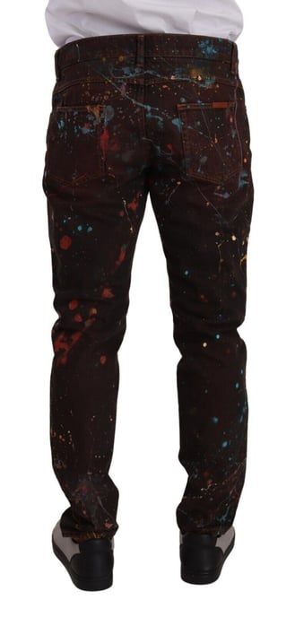 Jeans con Manchas de Pintura - Image 3