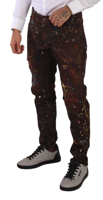 Jeans con Manchas de Pintura - Image 4