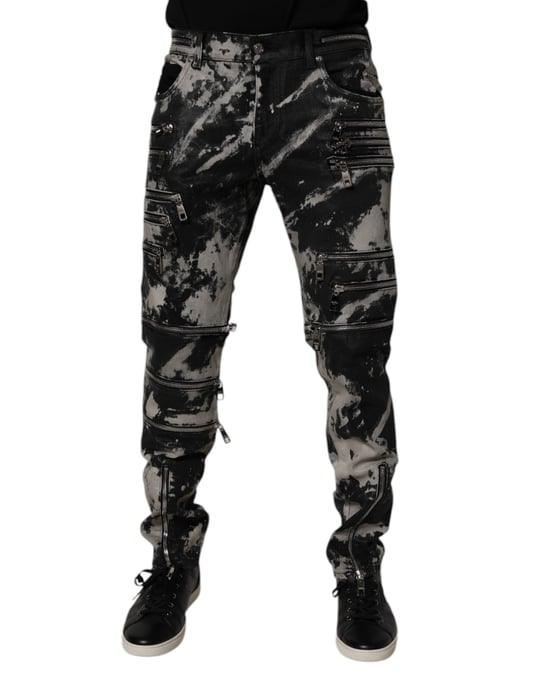 Jeans Ajustados con Detalle de Cierre - Image 1