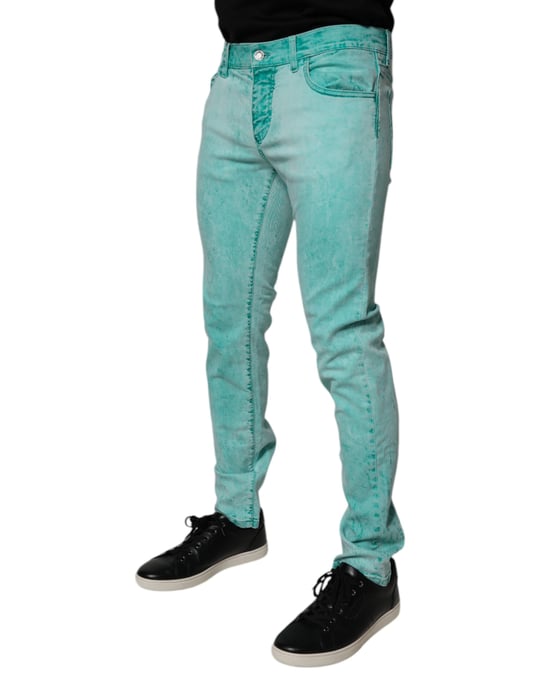 Jeans Ajustados con Lavado Ácido - Image 3