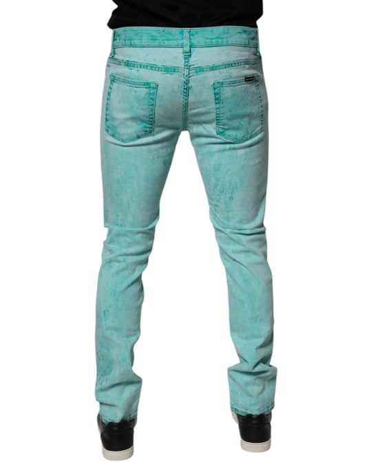 Jeans Ajustados con Lavado Ácido - Image 4