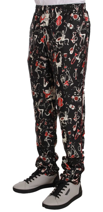 Pantalones de Impresión Musical Pt0846 - Image 3