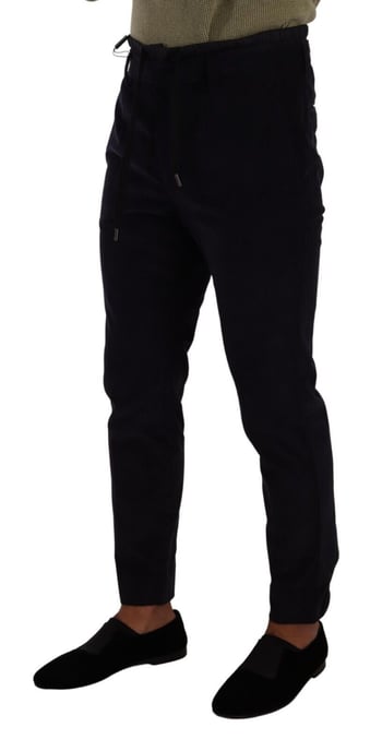 Pantalones Casual de Lana con Cuerda Ajustable - Image 4