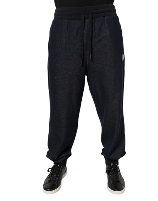Pantalones de tiro relajado con cordón - Image 2