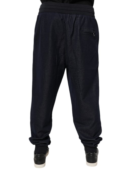 Pantalones de tiro relajado con cordón - Image 4