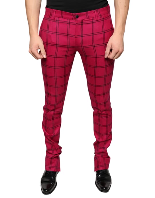 Pantalones a Cuadros Rosados Pt0776 - Image 2