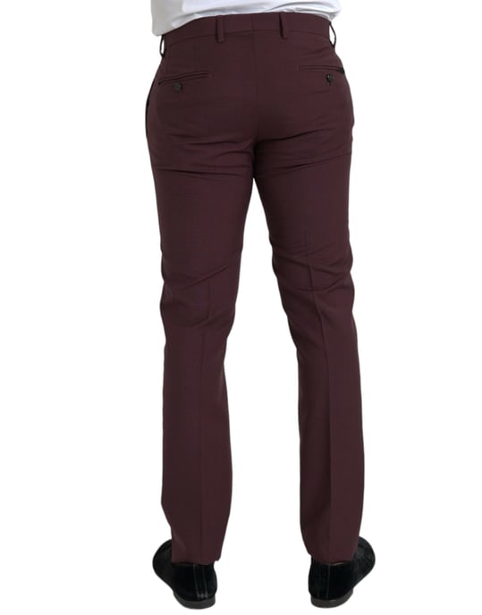 Pantalones Burdeos Classicfit - Image 3