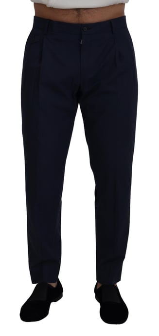 Pantalones con Pliegues de Corte Clásico - Image 1