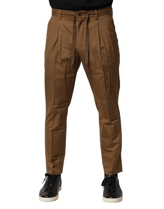 Pantalones Casual de Algodón de Corte Relaxed Fit - Image 1