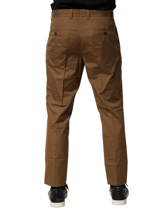 Pantalones Casual de Algodón de Corte Relaxed Fit - Image 4