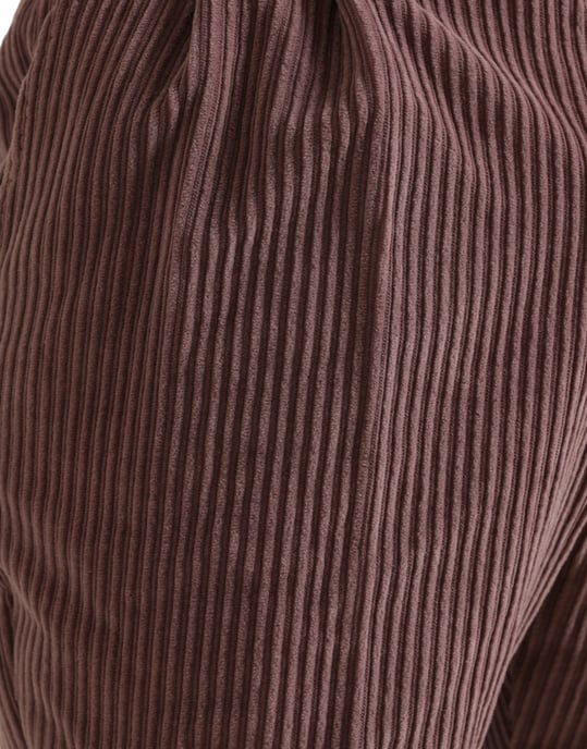 Pantalones de pana estilo plisado - Image 4