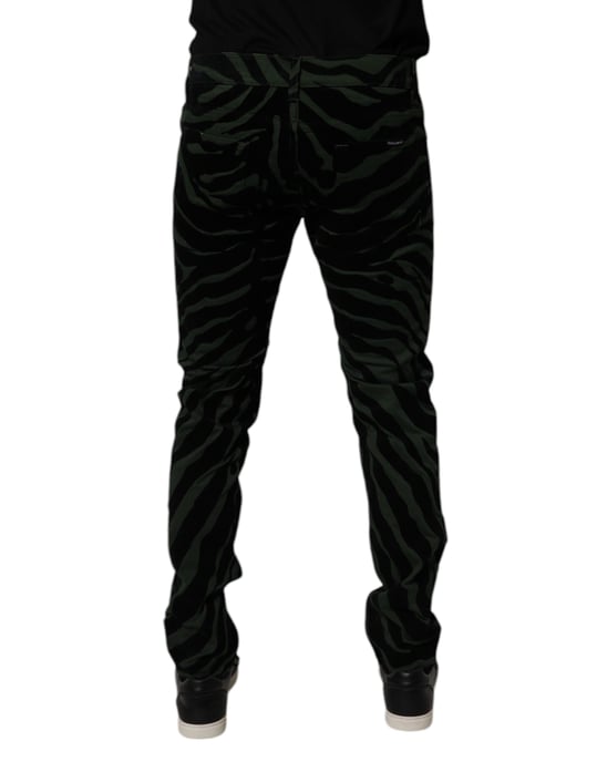 Pantalones Casuales con Estampado de Cebra - Image 4