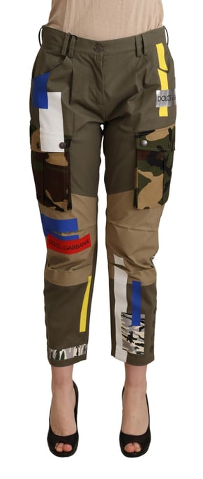 Pantalones de Parches Multicolor Camo Pan72085 - Image 1