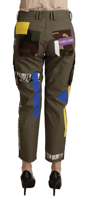 Pantalones de Parches Multicolor Camo Pan72085 - Image 3