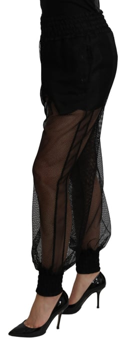 Pantalones con Panel de Malla Pan71100 - Image 2