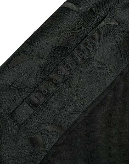Pantalones de chándal con panel de estampado de leopardo - Image 5