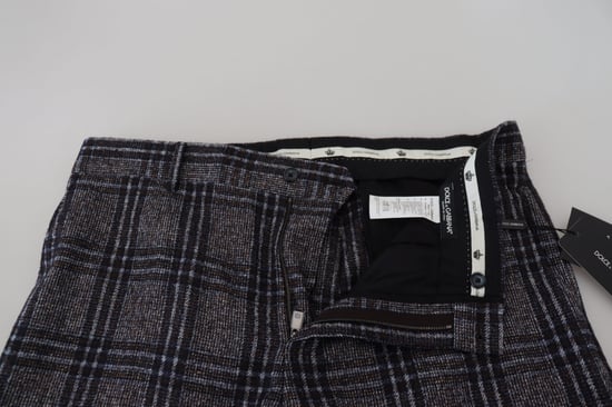 Pantalones de cuadros de lana - Image 5