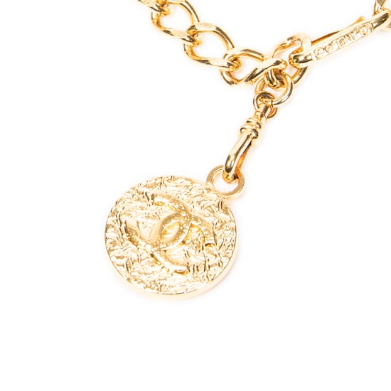 Chanel CC Medallion Chain Belt  en Oro Acero inoxidable sin níquel - Image 2