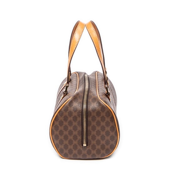 Celine Small Bowling Bag en Marrón Lona recubierta - Image 3