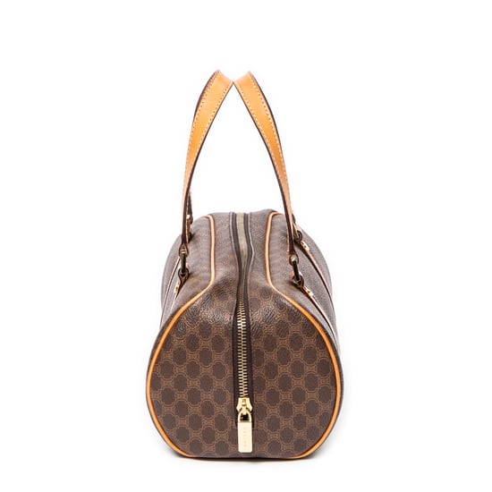 Celine Small Bowling Bag en Marrón Lona recubierta - Image 4