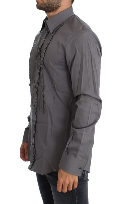 Camisa de manga larga con detalle de plisado - Image 2